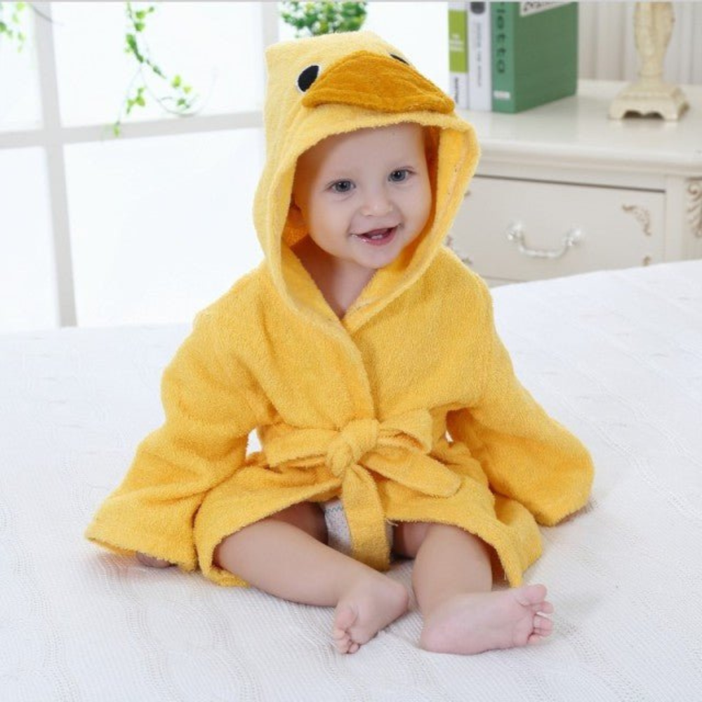 Hooded Baby Bath Towel for Cozy Post-Bath Comfort