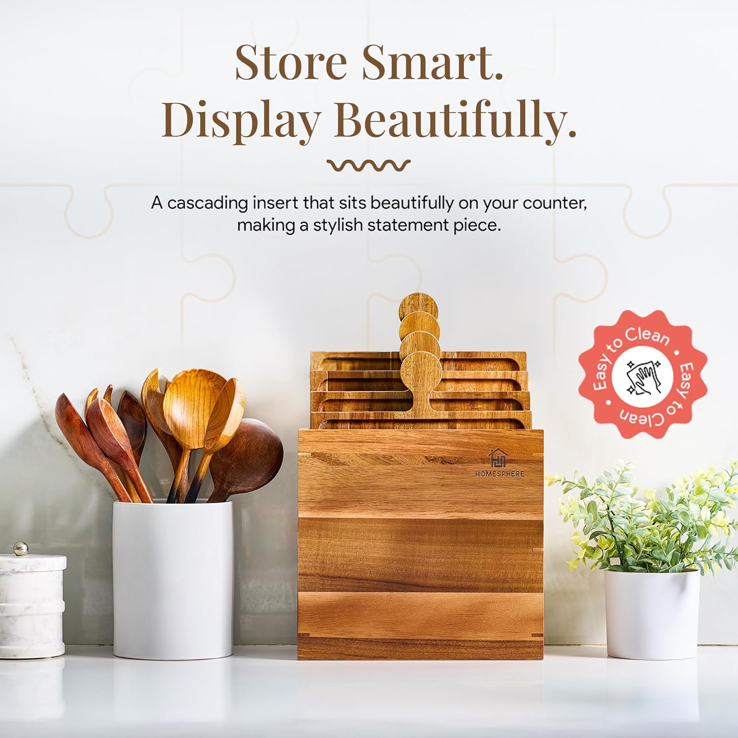 Puzzle Serving Tray – Connects Guests for Stylish and Memorable Moments - Esilora