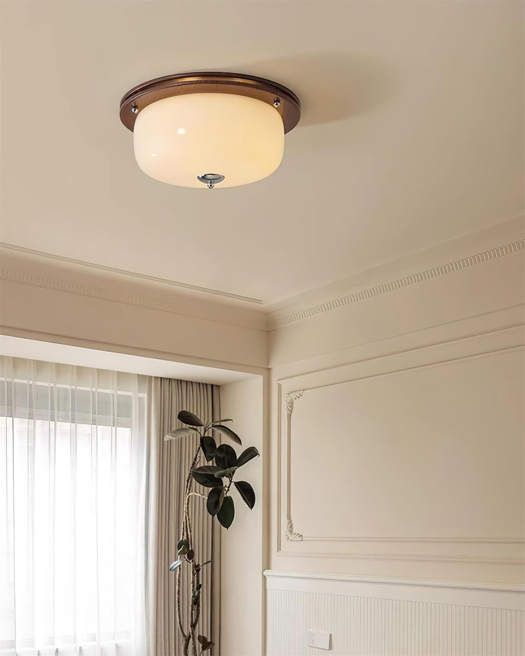 Justice Glass Ceiling Lamp | Esilora