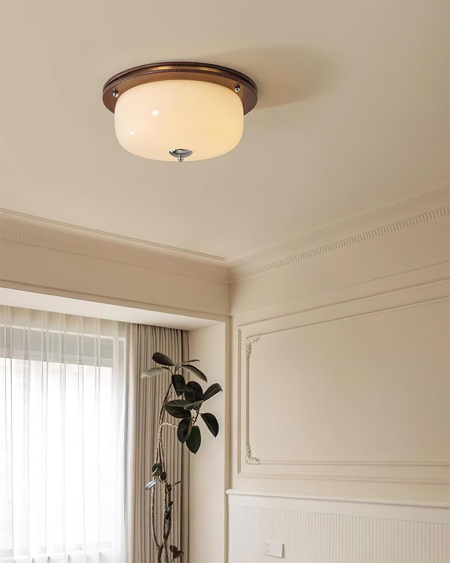 Justice Glass Ceiling Lamp | Esilora