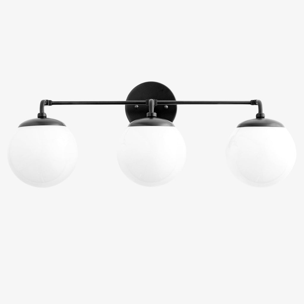 مصباح Glorica Glass الشريطي LED القابل لتعتيم الإضاءة للمرآة – وحدة إضاءة حمّام كروية بسيطة | Esilora