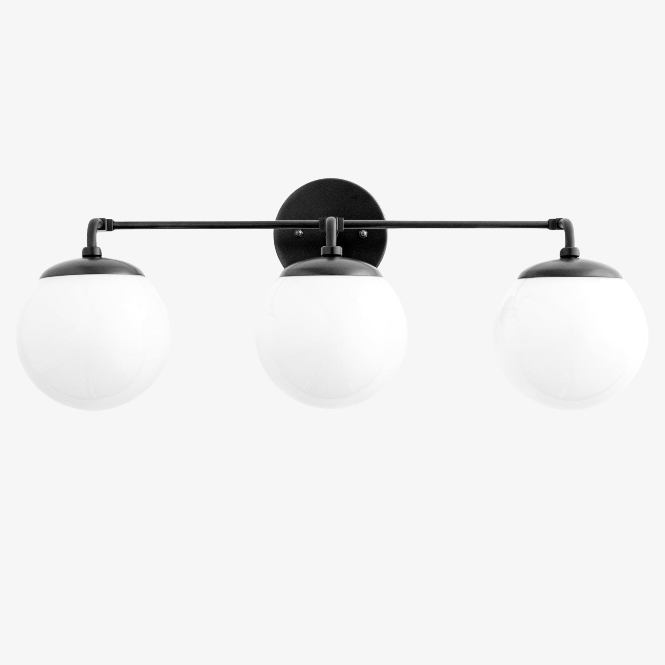 مصباح Glorica Glass الشريطي LED القابل لتعتيم الإضاءة للمرآة – وحدة إضاءة حمّام كروية بسيطة | Esilora