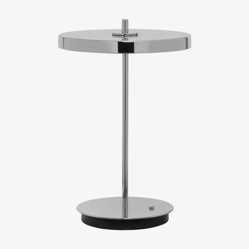 Astris Sculptural Modern Minimalist Metal Table Lamp for Living Room and Office | Esilora