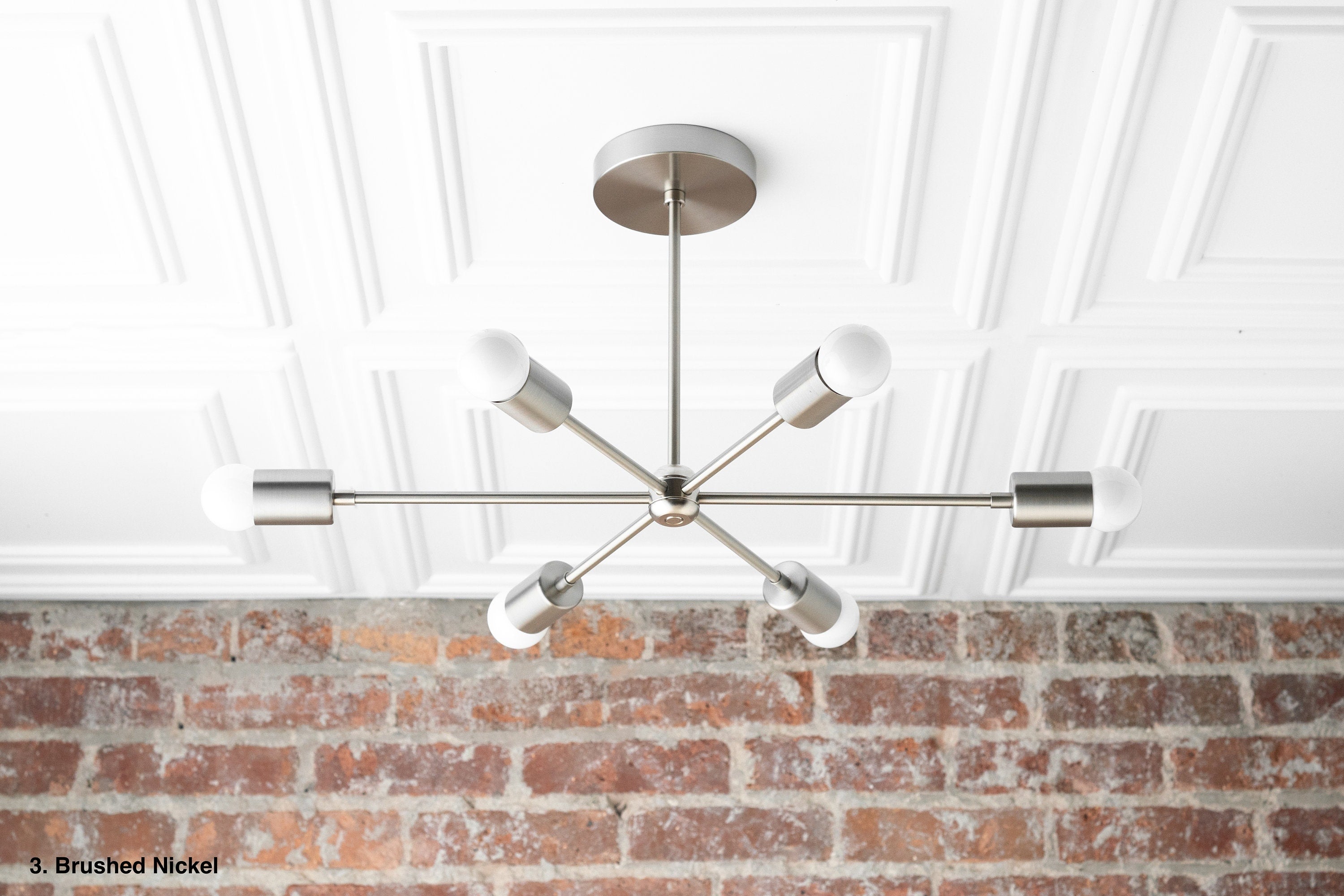 Mobilux Line Mid Century Modern Kronleuchter - 6-flammige Hängeleuchte | Esilora