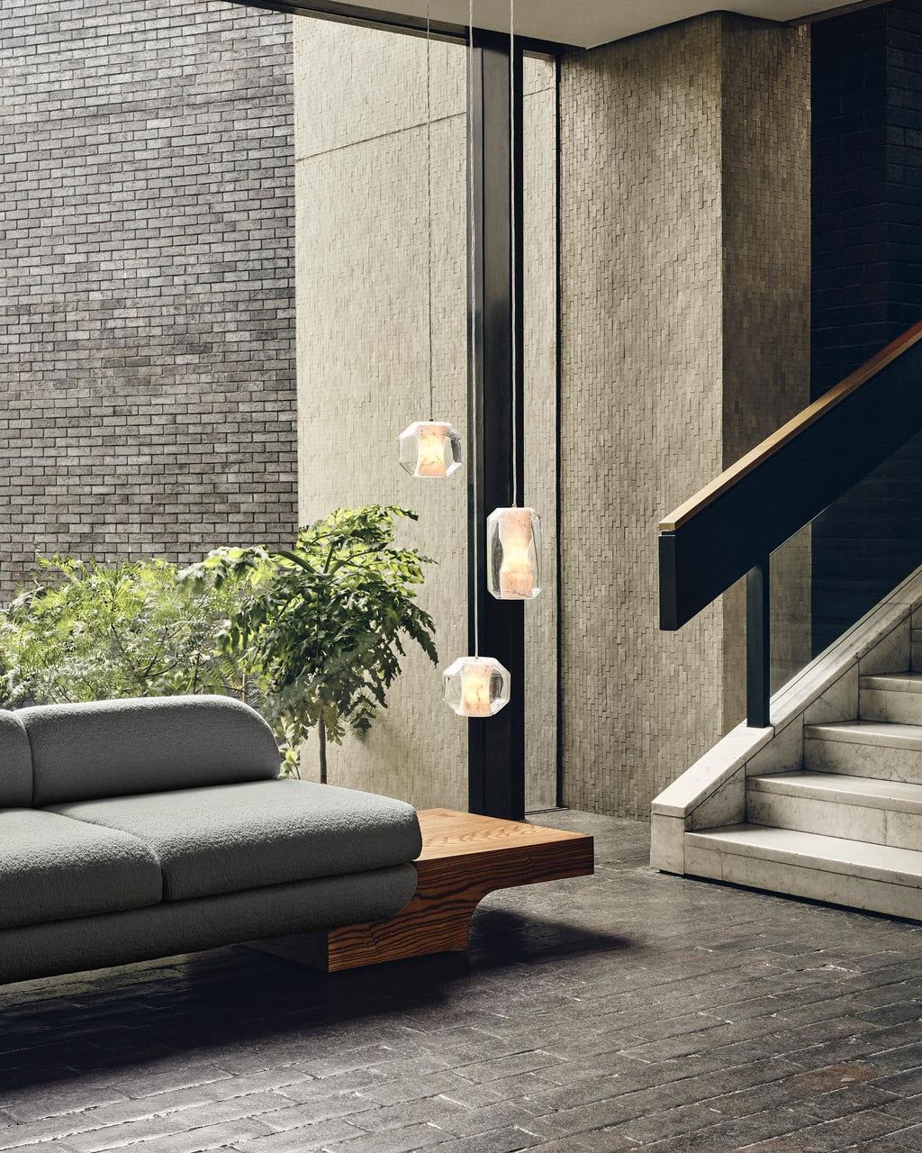 Glass Alabaster Pendant Lamp | Esilora