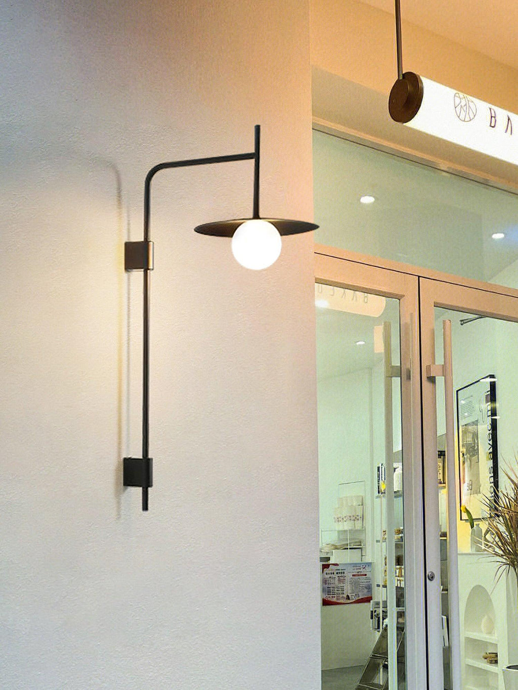 Nordic Swing Arm Wall Lamp for Living Room M22 | Esilora