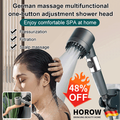 AquaPulse Shower Head Increased Pressure Spa Experience
