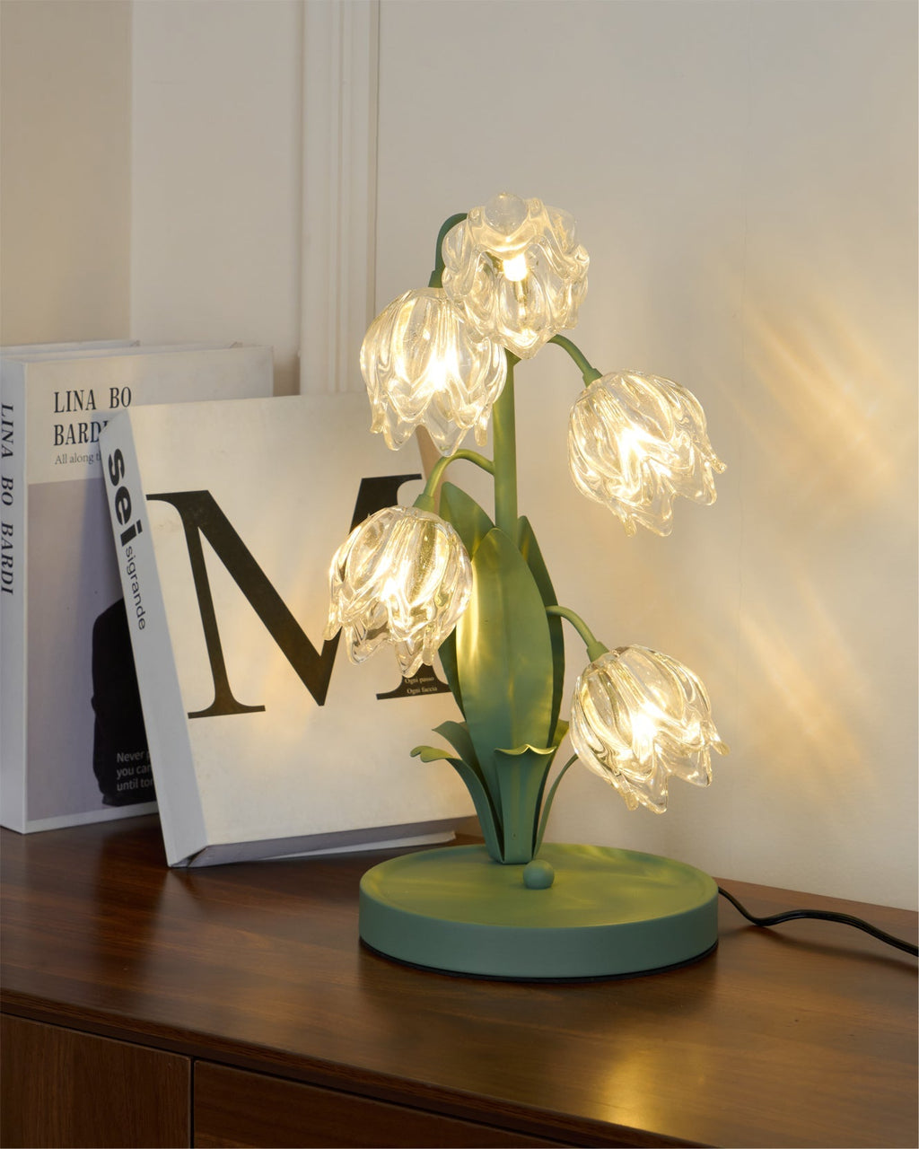 Niya grüne Tischlampe | Esilora
