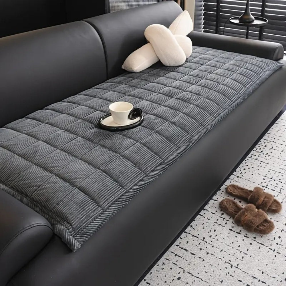 Quilted Sofa Cover – Transform Your Couch into a Cozy, Protective Oasis - Esilora