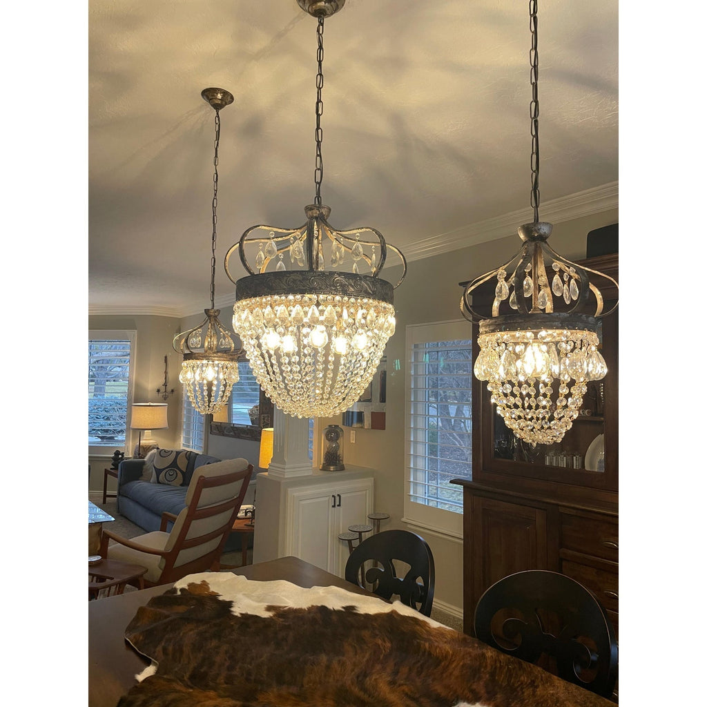 Abella Tear Drop Chandelier | Esilora