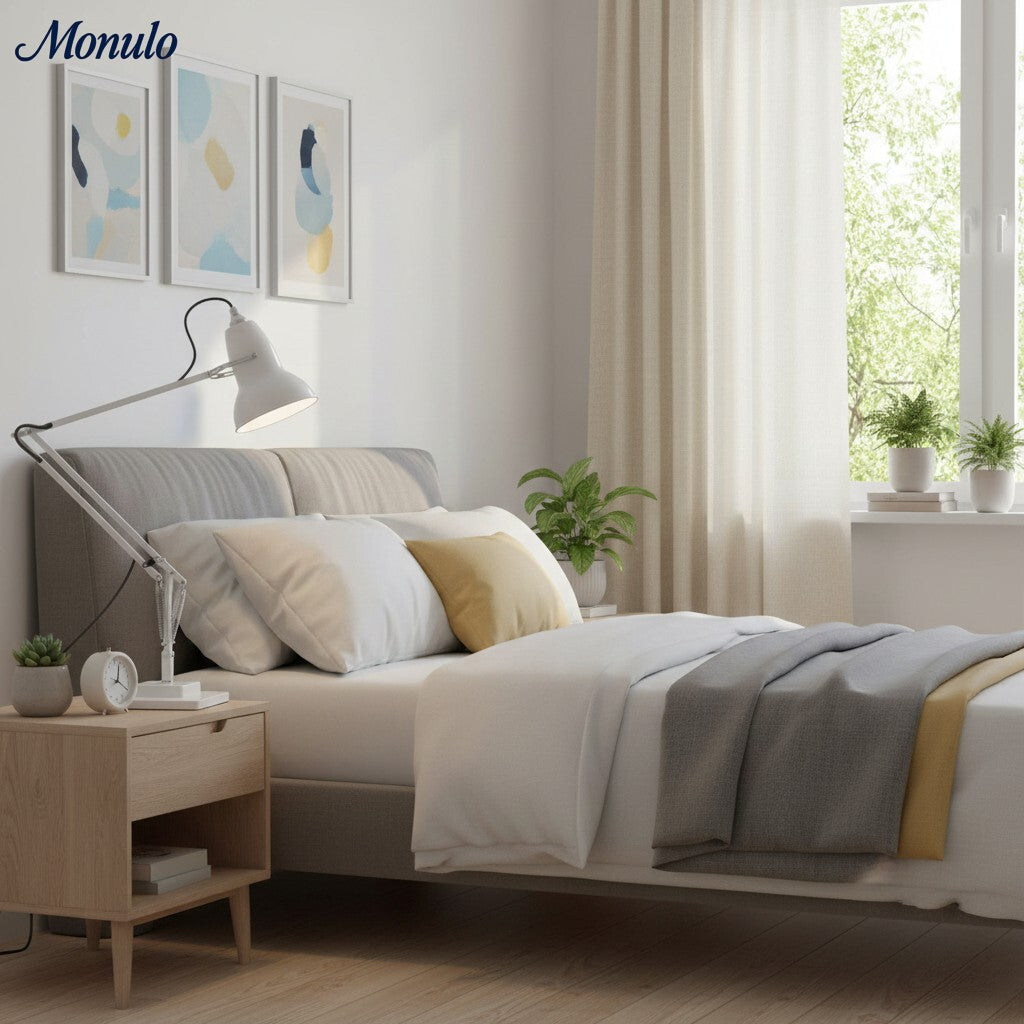 Modryx Adjustable Desk Lamp - Vintage Industrial Metal for Office and Bedroom | Esilora