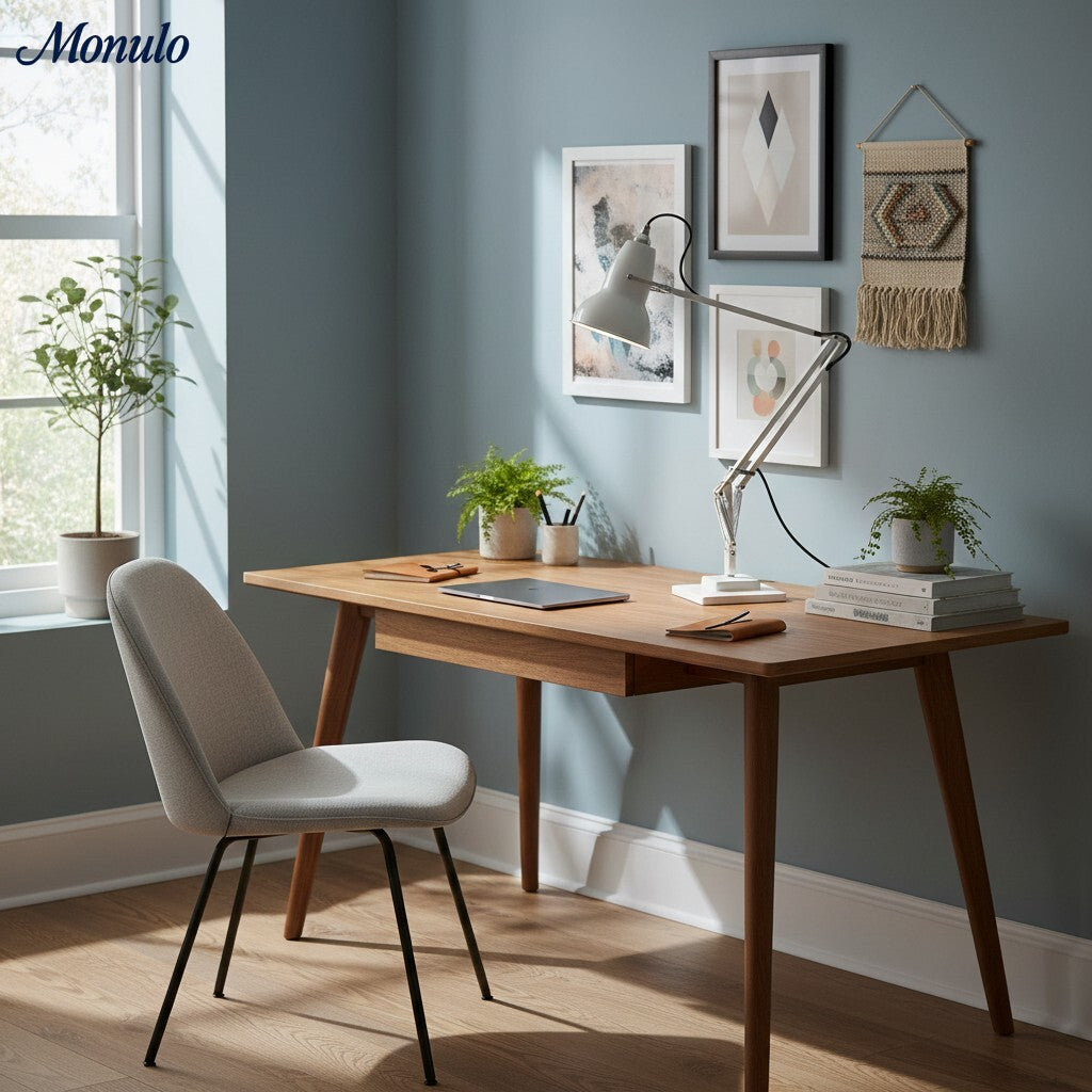 Modryx Adjustable Desk Lamp - Vintage Industrial Metal for Office and Bedroom | Esilora