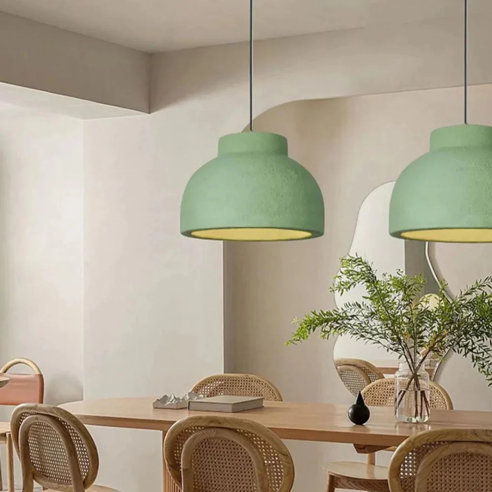 Nordic Bowl Minimalist Polystyrene Pendant Light | Esilora
