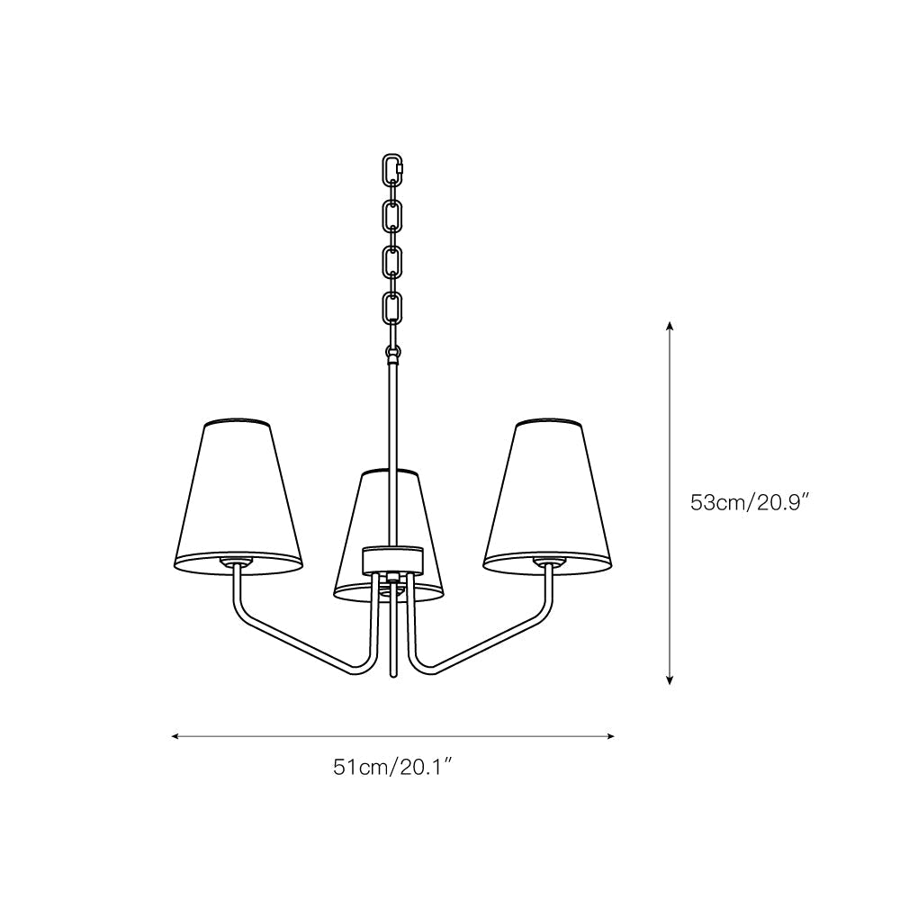Kennedy Chandelier | Esilora