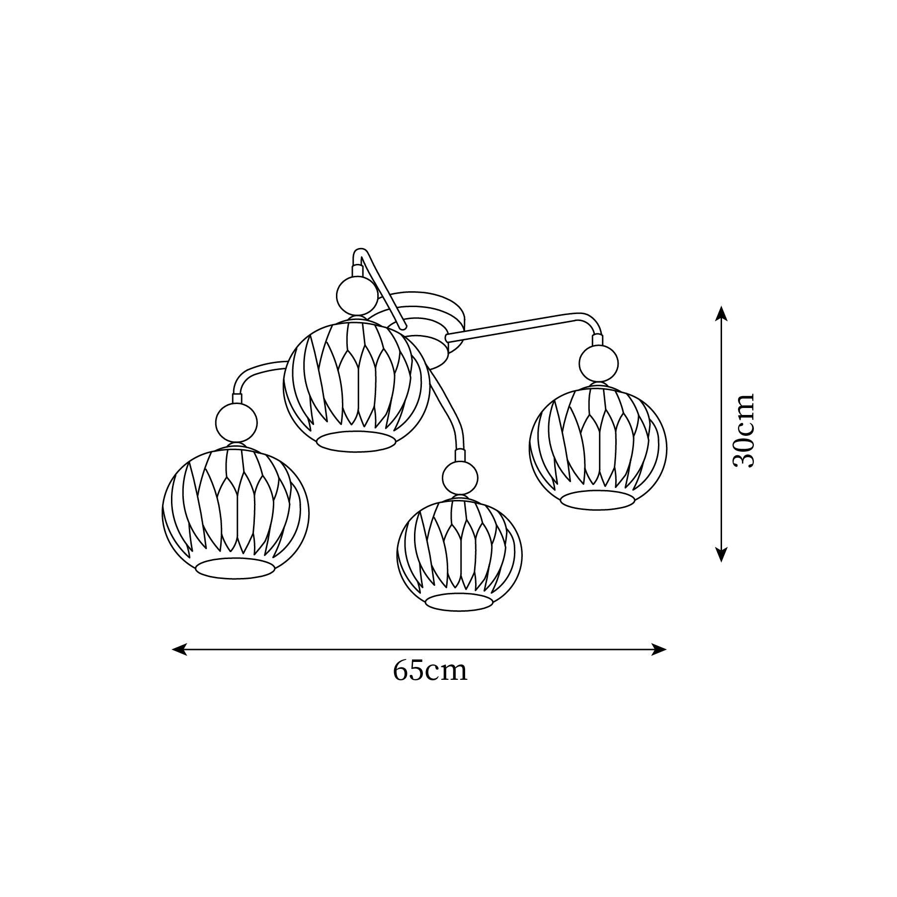 Renee Ceiling Light | Esilora