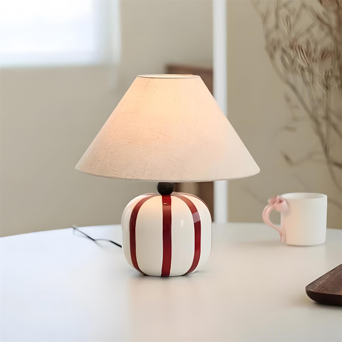 Playful Lollipop Table Lamp Colorful Sphere Light for Bedroom Decor | Esilora