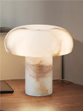 Modernity Artistry Pilz Thod Alabaster Tischlampe | Esilora