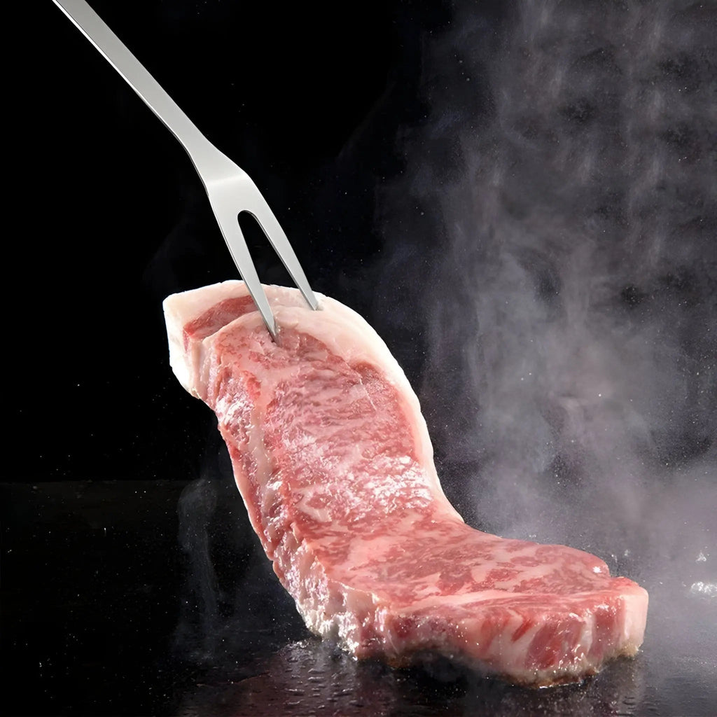Sada nerezového BBQ náčiní | Včetně cestovního pouzdra | Bezpečný úchop odolný vůči teplu | RostRanger – Esilora