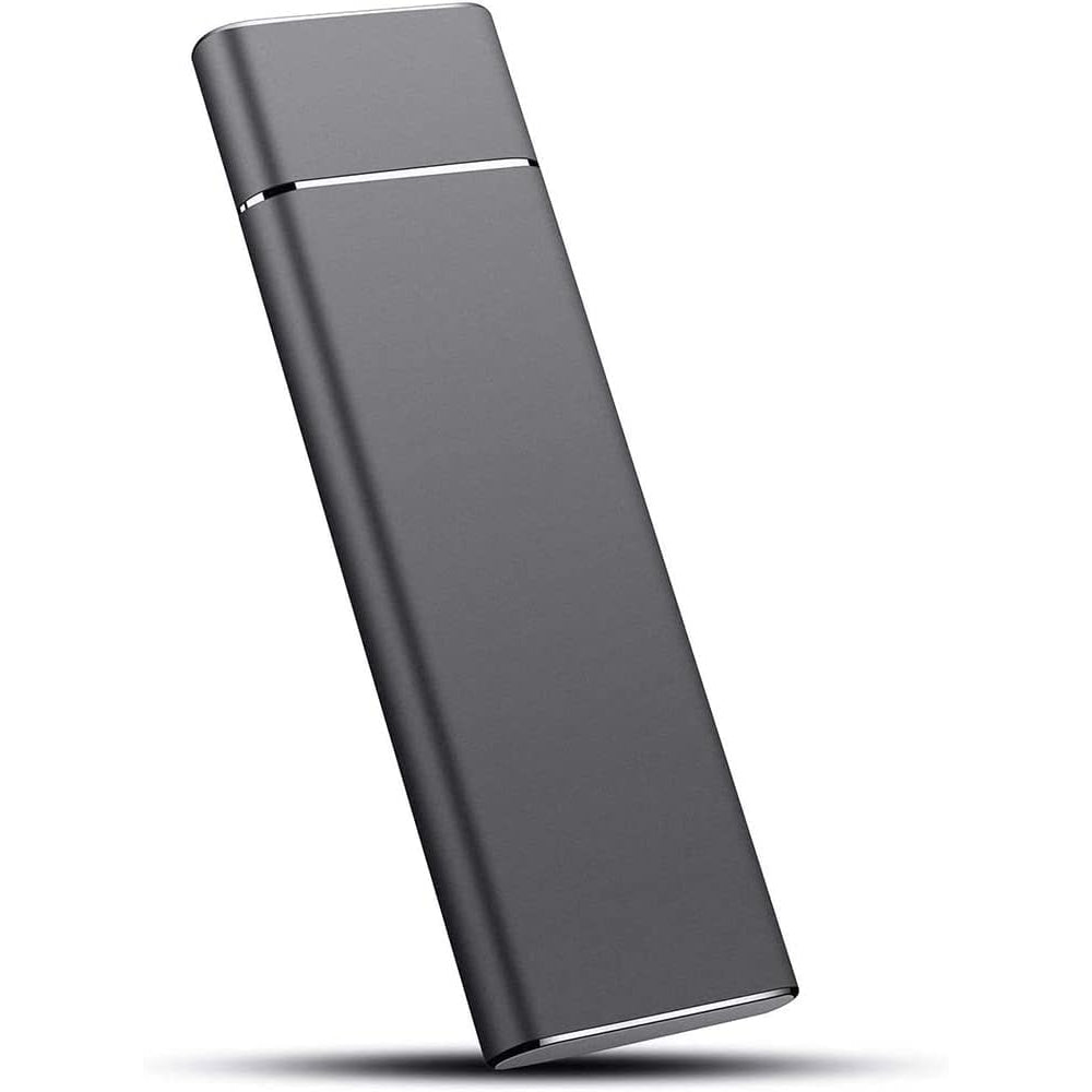 SSD extern portabil — carcasă subțire din aluminiu, transferuri rapide de date