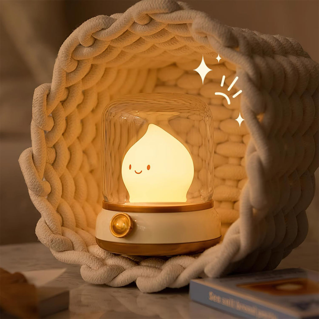 مصباح Flame LED الليلي الصغير | Esilora