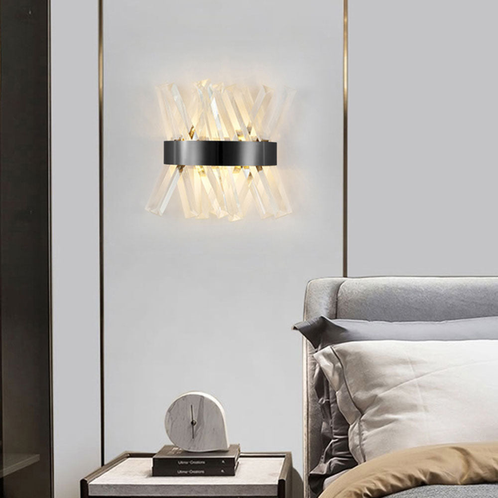 Modern Luxury Crystall Bedside Wall Light M40 | Esilora