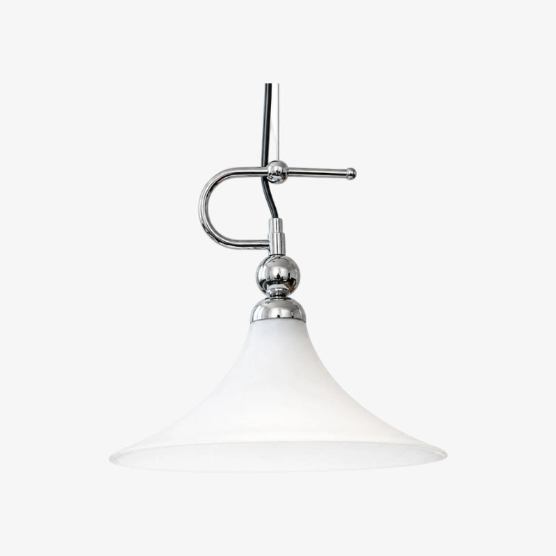 Suspension en verre dégradé Kallera – Lampe suspendue artistique moderne pour chambre, couloir et vestiaire | Esilora