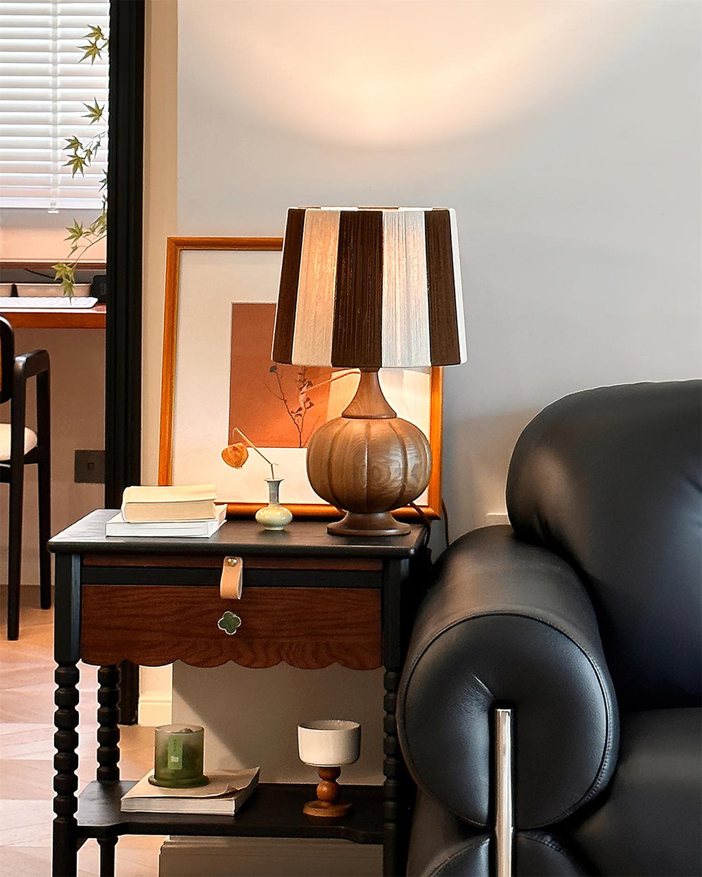 Harmony Stripe-bordlampe | Esilora
