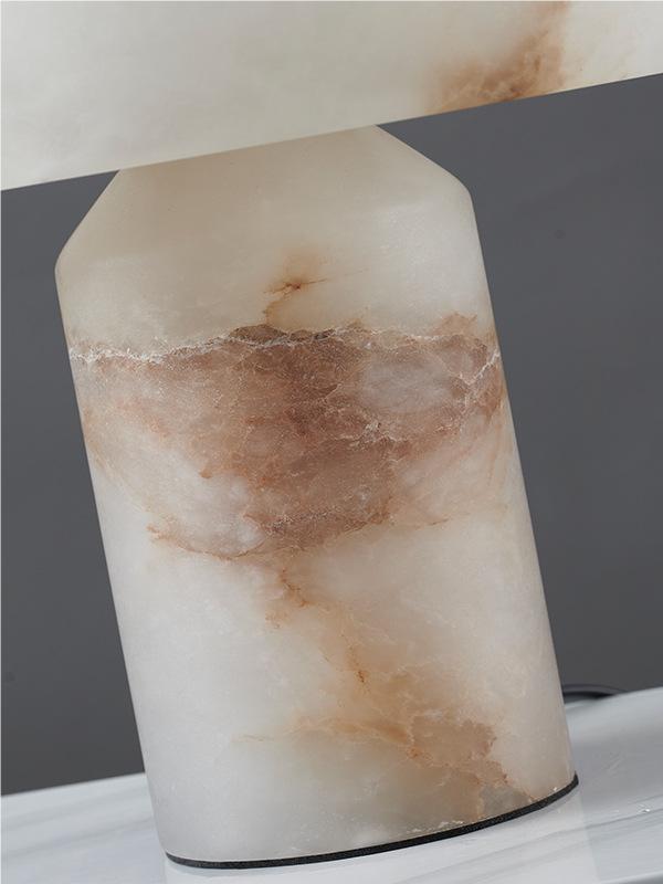 Modernity Artistry Pilz Thod Alabaster Tischlampe | Esilora