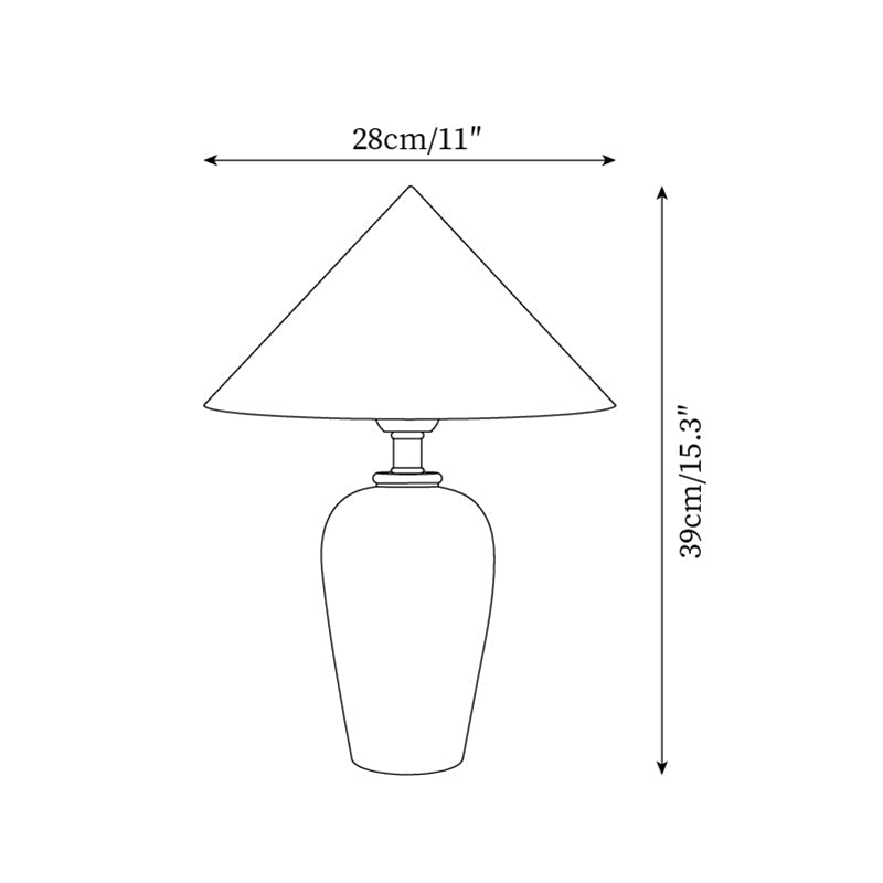Brayden Wood Table Lamp | Esilora