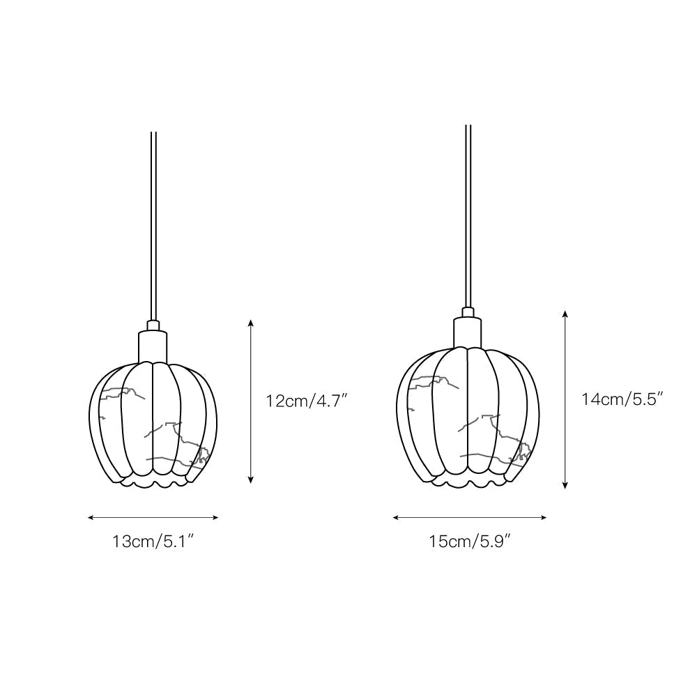 Lilin pendellampe i alabast | Esilora