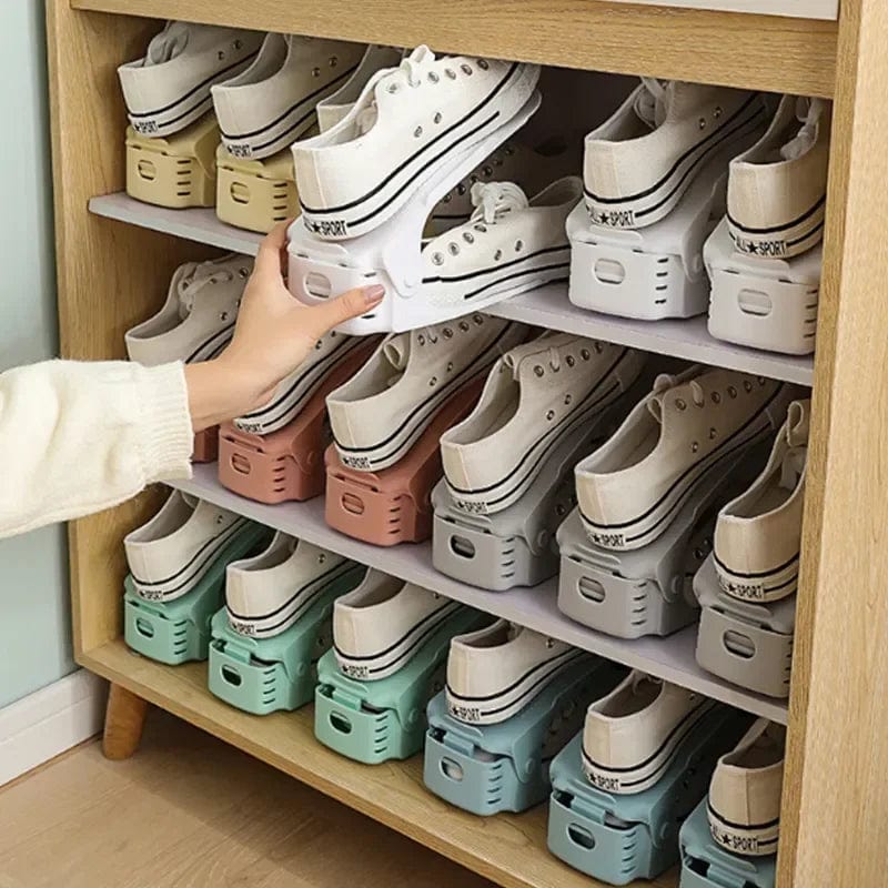 Shoe Storage Organizer | Space Efficient Design | Adjustable Shoe Rack | ShoeMate - Esilora
