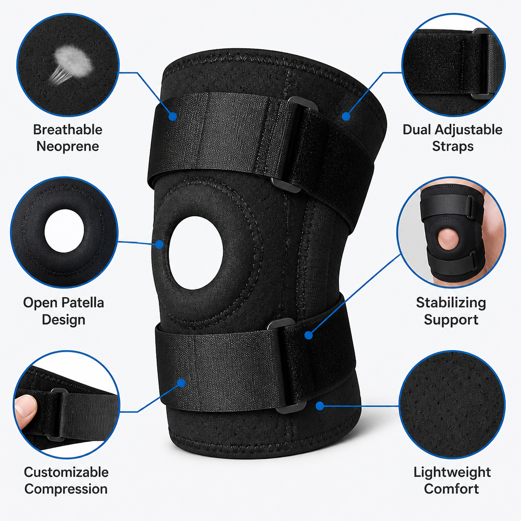 StrideSure Knee Stabilizer — Freedom to Move Boldly Without Knee Pain Holding You Back - Esilora