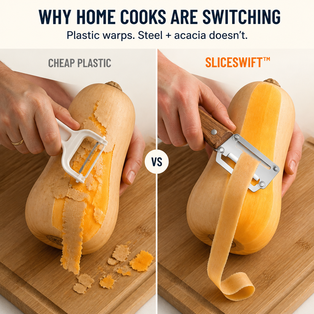 SliceSwift — Glide Through Pumpkin, Potato & Apple Skins in Seconds - Esilora