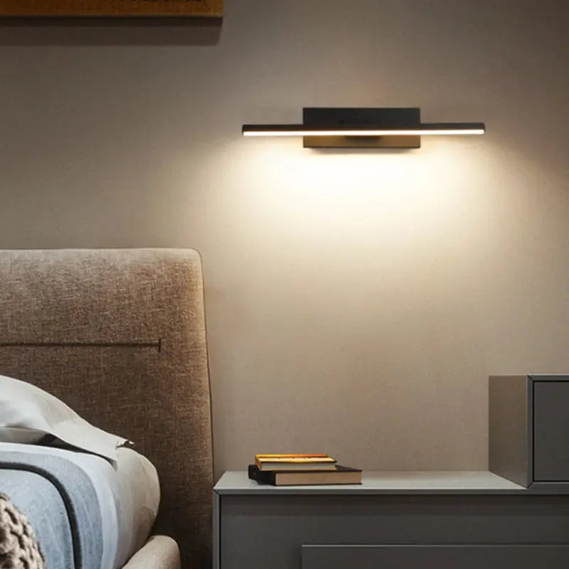 Aria Rotatable Wall Lamp — Modern Design, Black or White