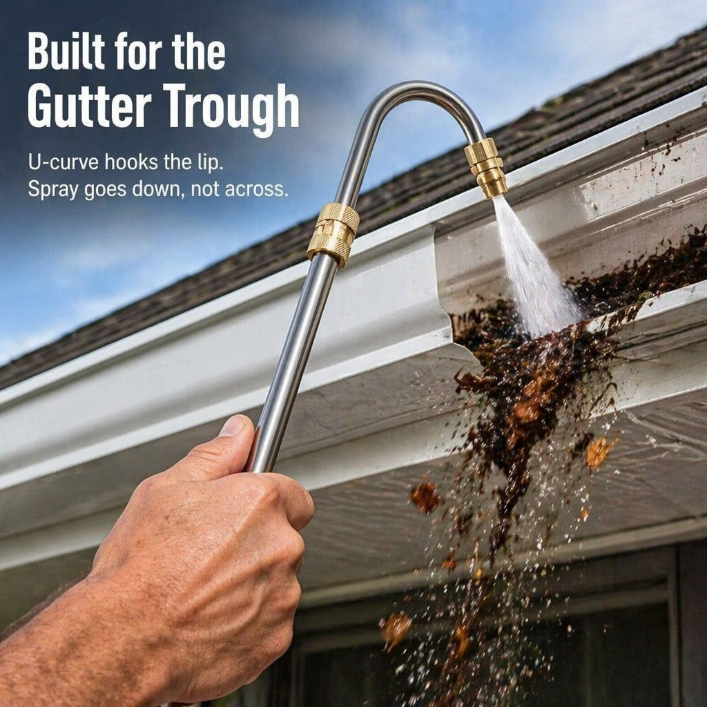 SkySweep — Blast Gutters, Siding & Second-Story Grime Without Climbing a Ladder - Esilora
