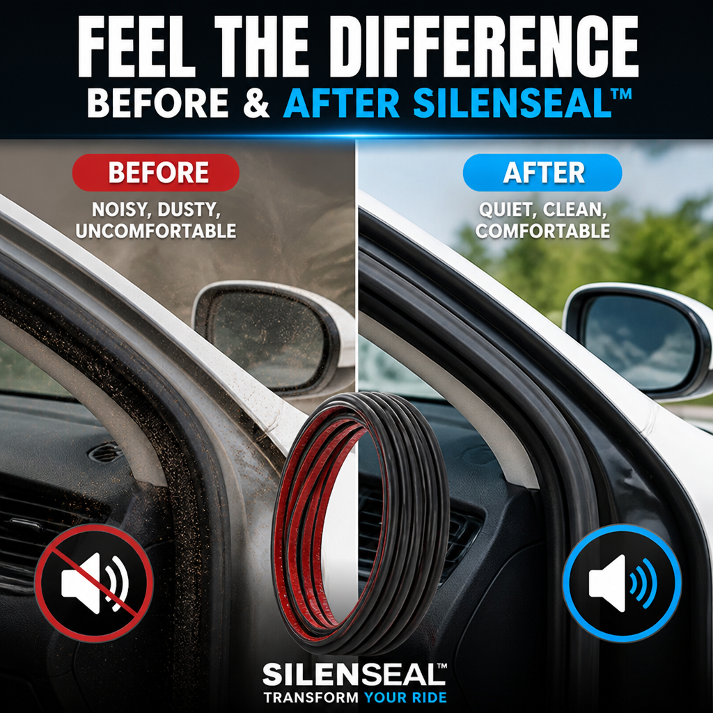 SilenSeal — Transform Your Car Into a Whisper-Quiet, Dust-Free Sanctuary - Esilora
