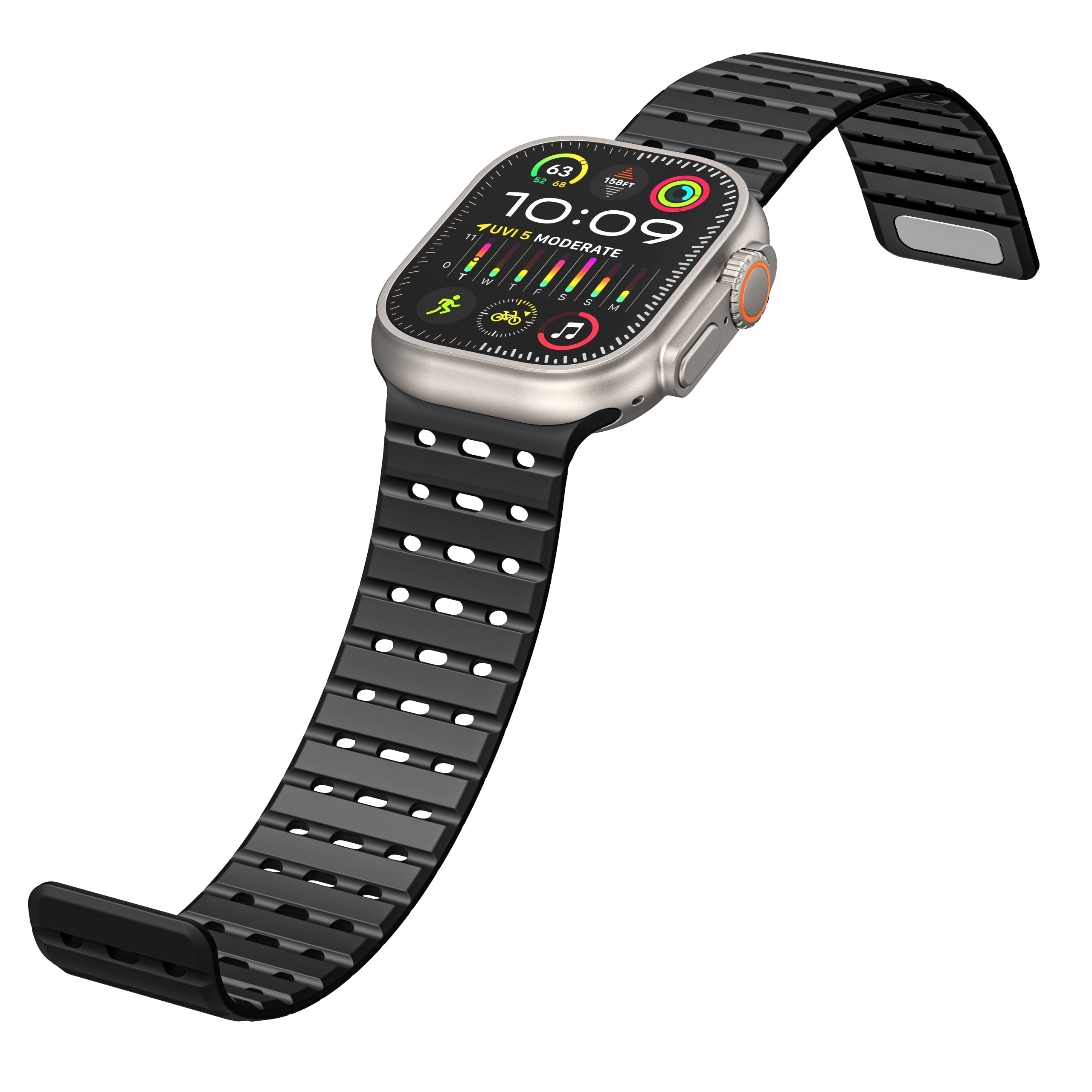 Cinturino per orologio in silicone per l’uso quotidiano e stili versatili - Esilora