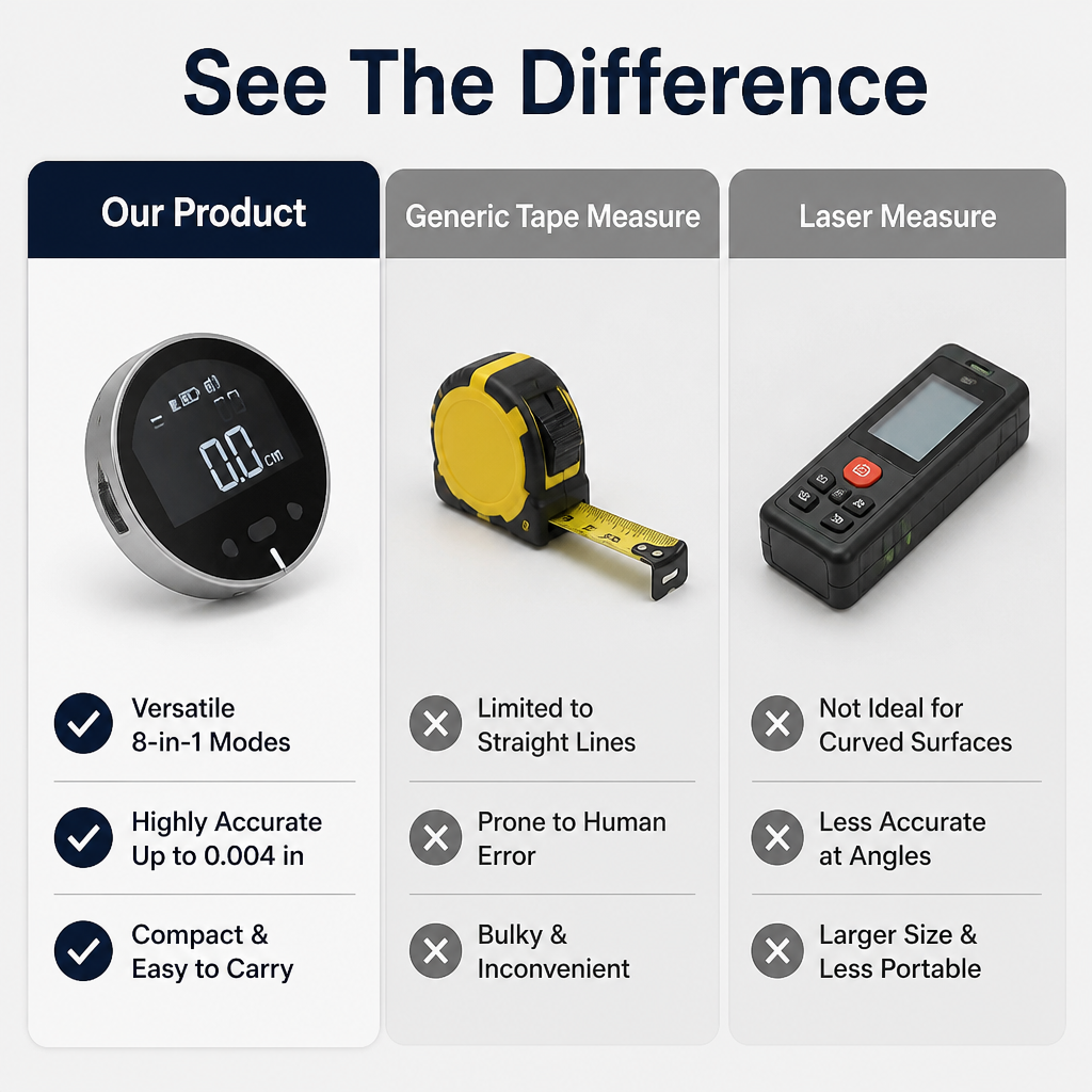 PreciseMate — Measure Any Shape Instantly with Unbelievable Accuracy and Ease - Esilora