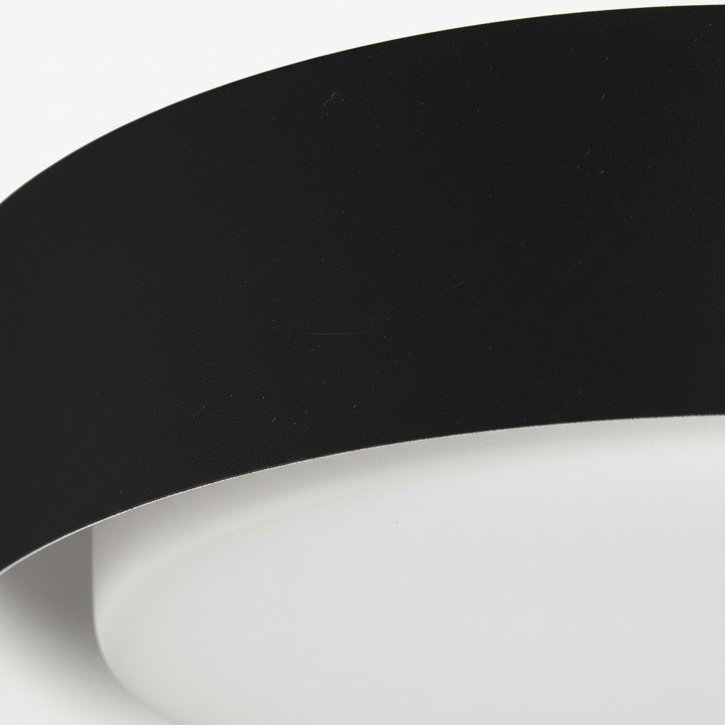 Velcora Contemporary Metal Flush Mount Ceiling Light – Elegant Drum Ceiling Fixture for Bedroom | Esilora