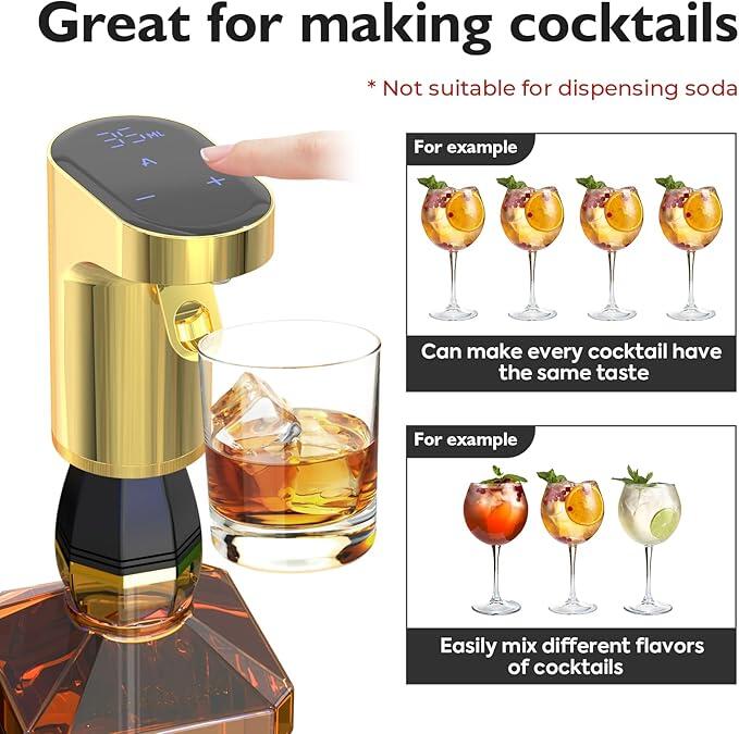 SipSmart Pour Spout – Serve Perfect Portions Without Wasting a Drop - Esilora