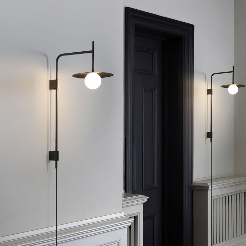 Nordic Swing Arm Wall Lamp for Living Room M22 | Esilora