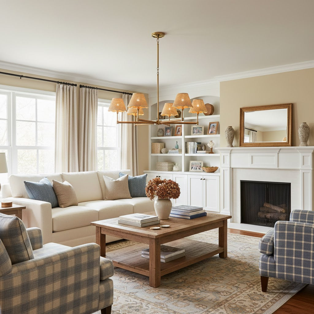 Larkspur Chandelier | Esilora