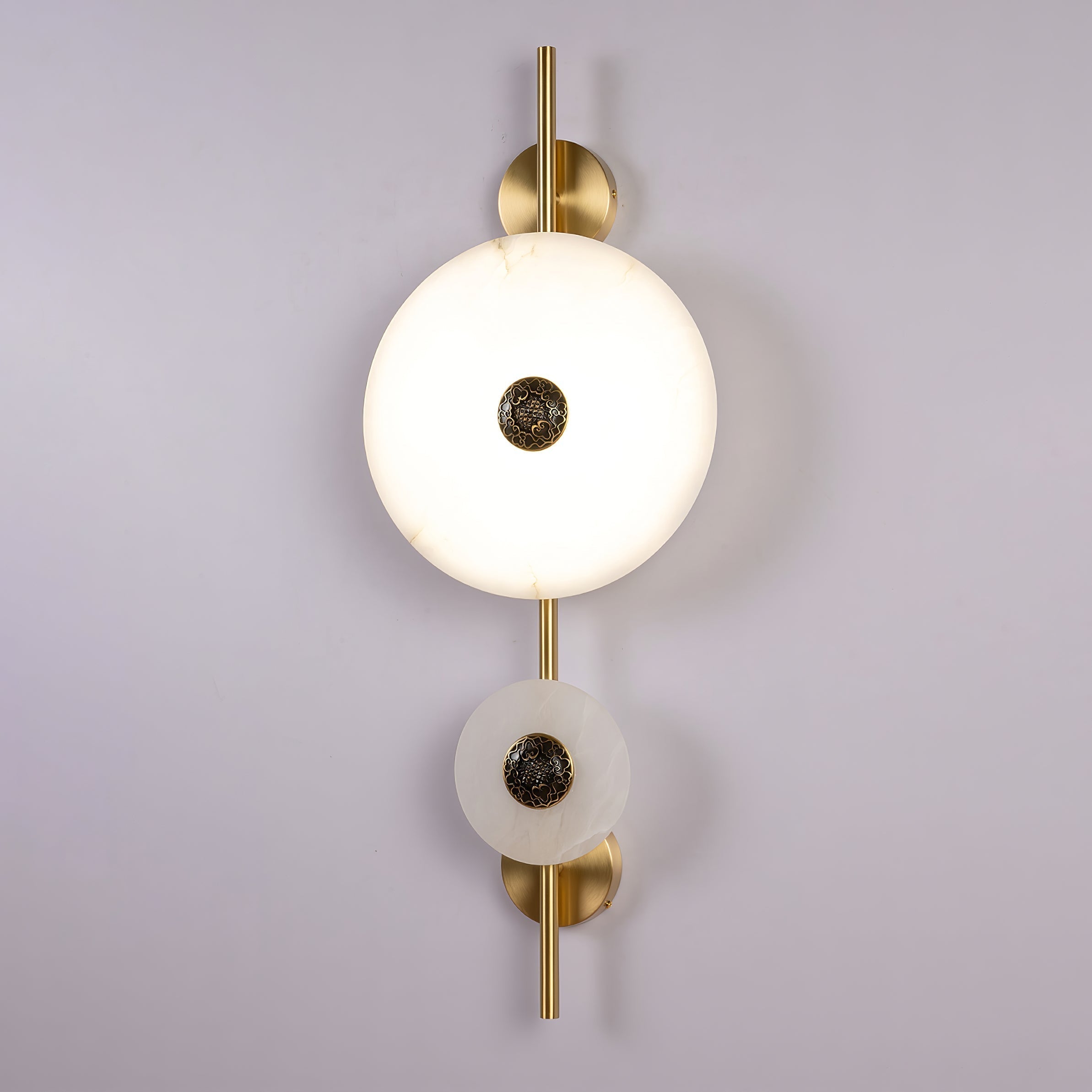 Alabaster Eclipse Wall Light | Esilora
