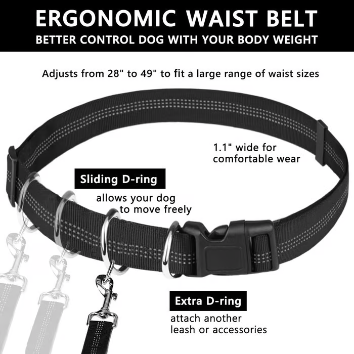 Soft Control Dog Leash for Relaxed Walks Without Jerking - Esilora
