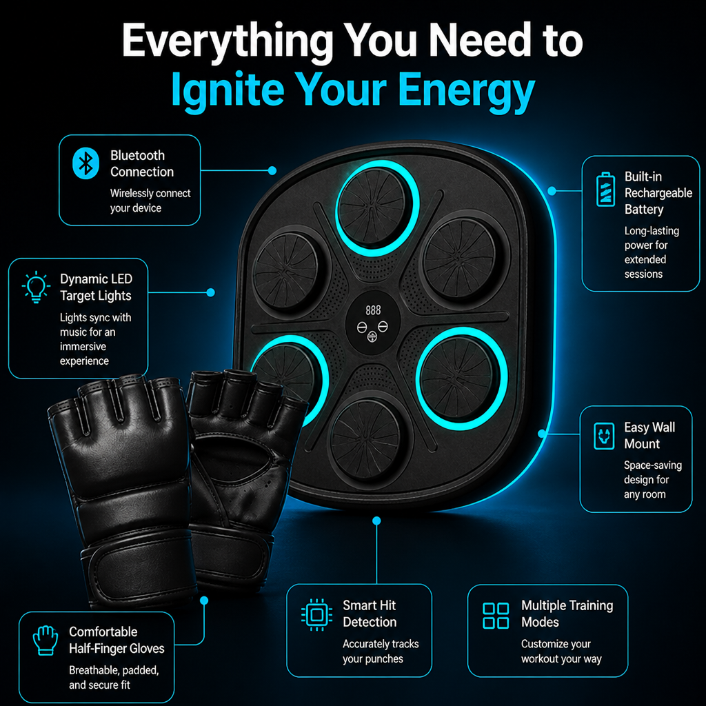 PulseStrike — Ignite Your Energy with Every Beat and Punch - Esilora
