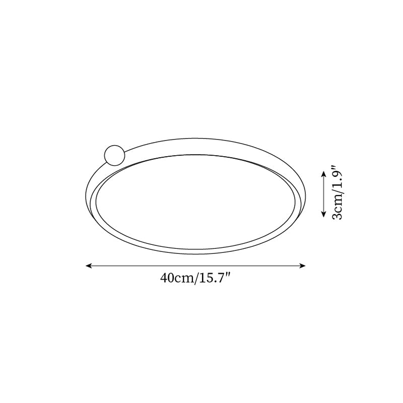 Geos LED Ceiling Light | Esilora