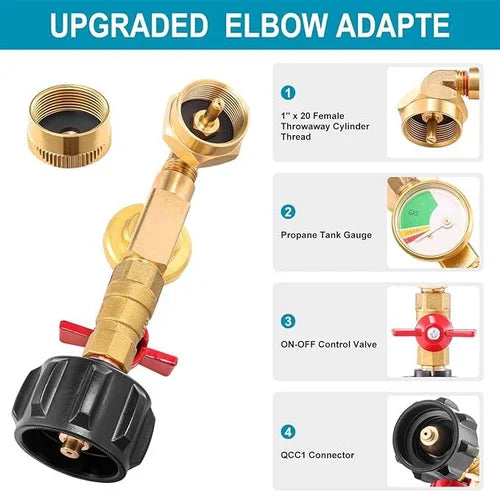 Precision Adapter for Propane Filling – Accurate and Easy to Use - Esilora