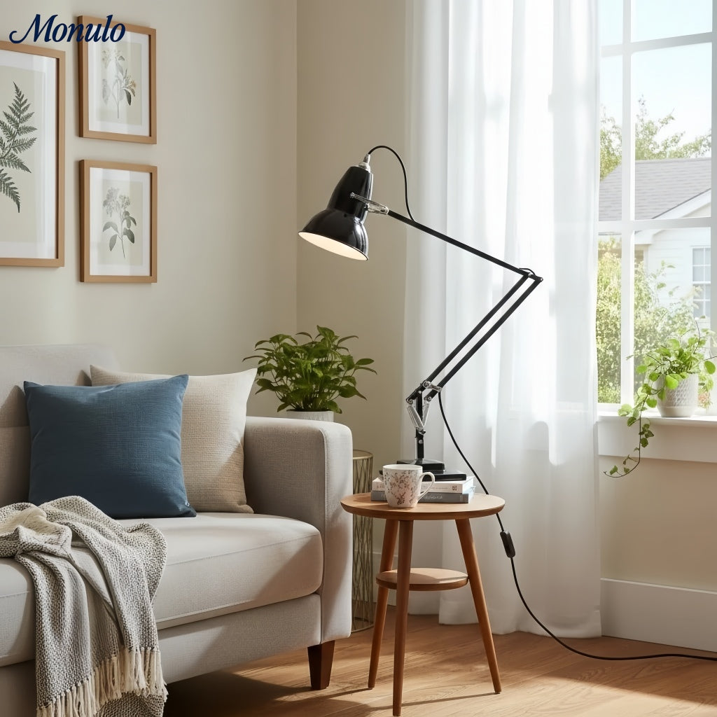 Modryx Adjustable Desk Lamp - Vintage Industrial Metal for Office and Bedroom | Esilora