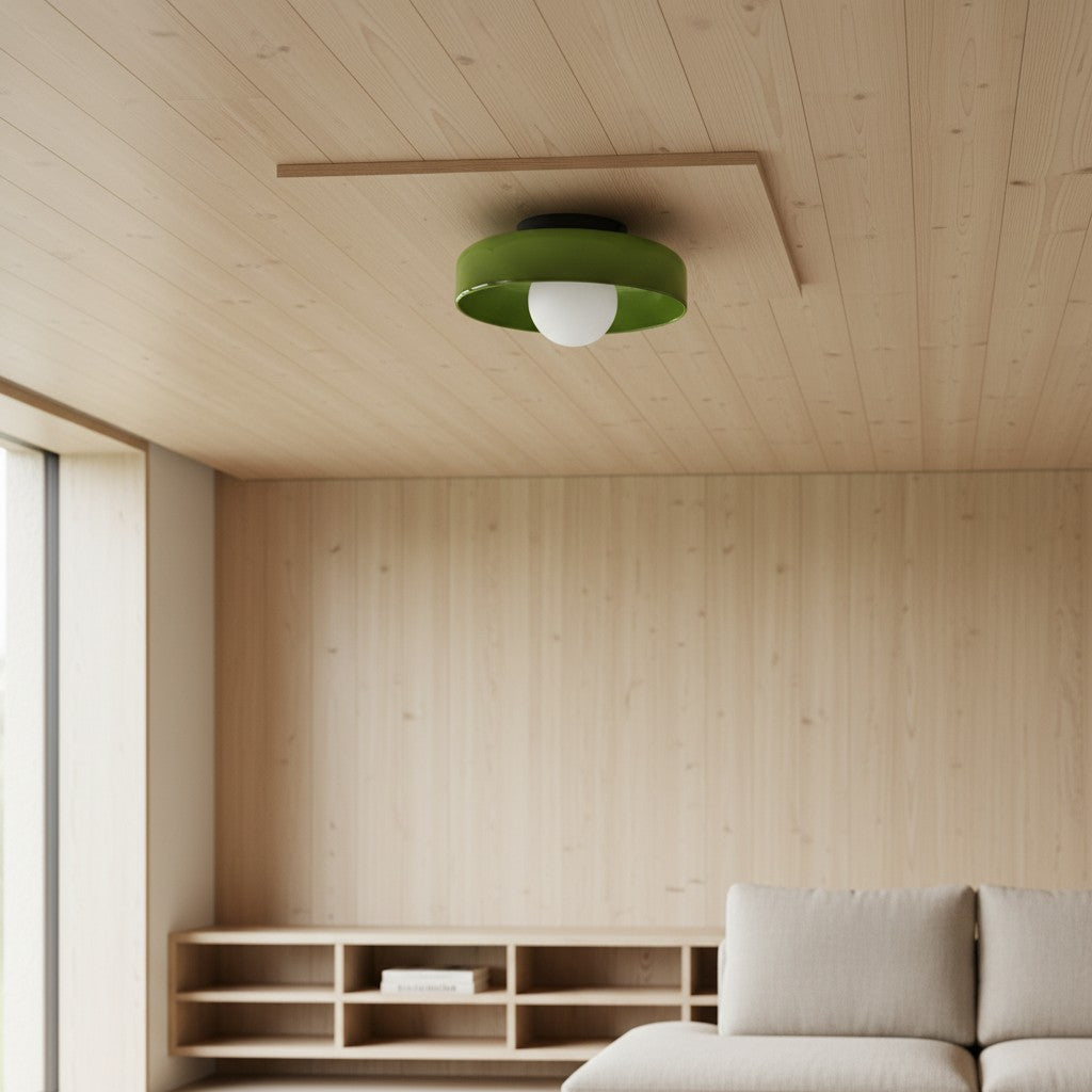 Verdoma Morandic Disc Orb Wall and Ceiling Lamp for Modern Interiors | Esilora