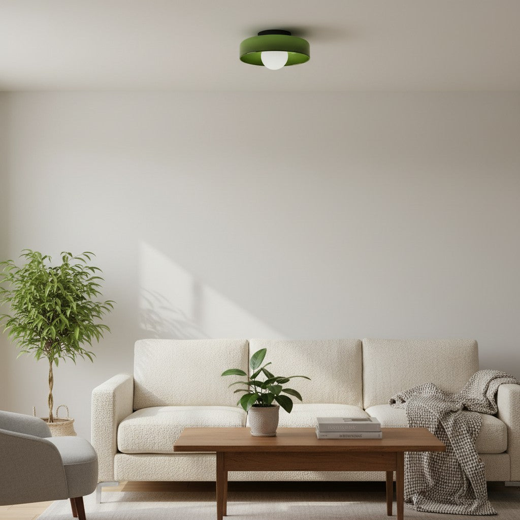 Verdoma Morandic Disc Orb Wall and Ceiling Lamp for Modern Interiors | Esilora